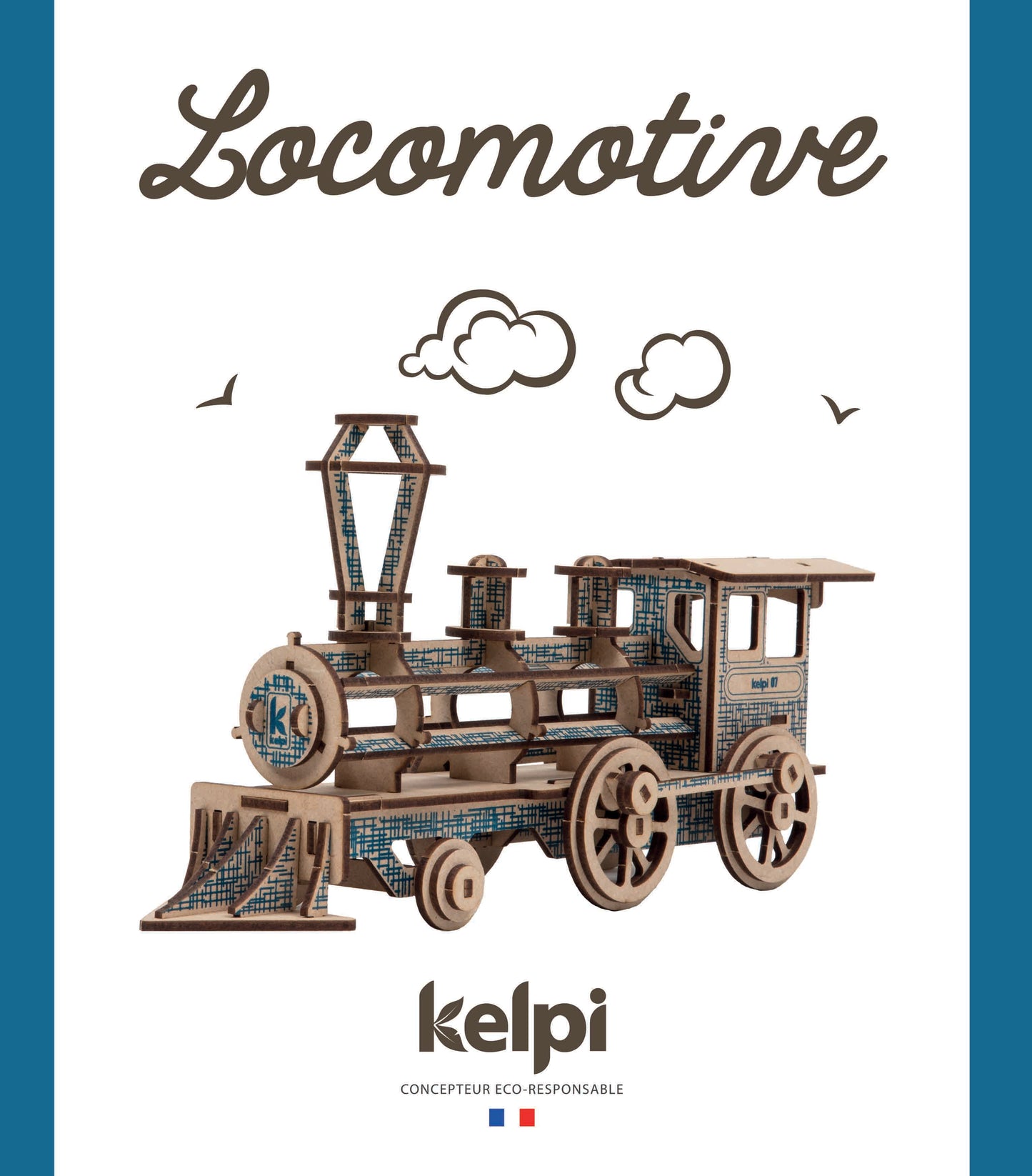 pack locomotive #bleu