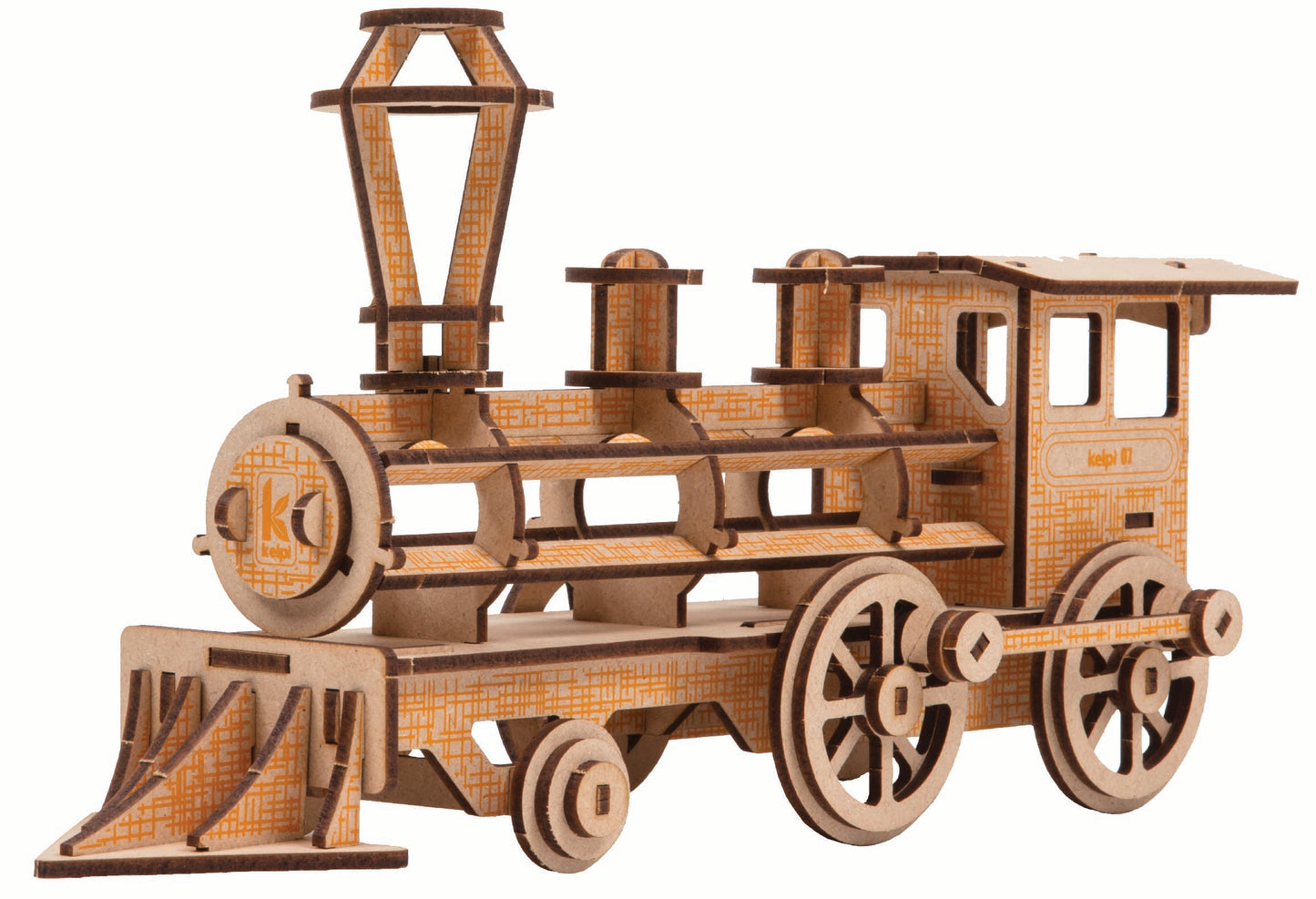 maquette locomotive #jaune