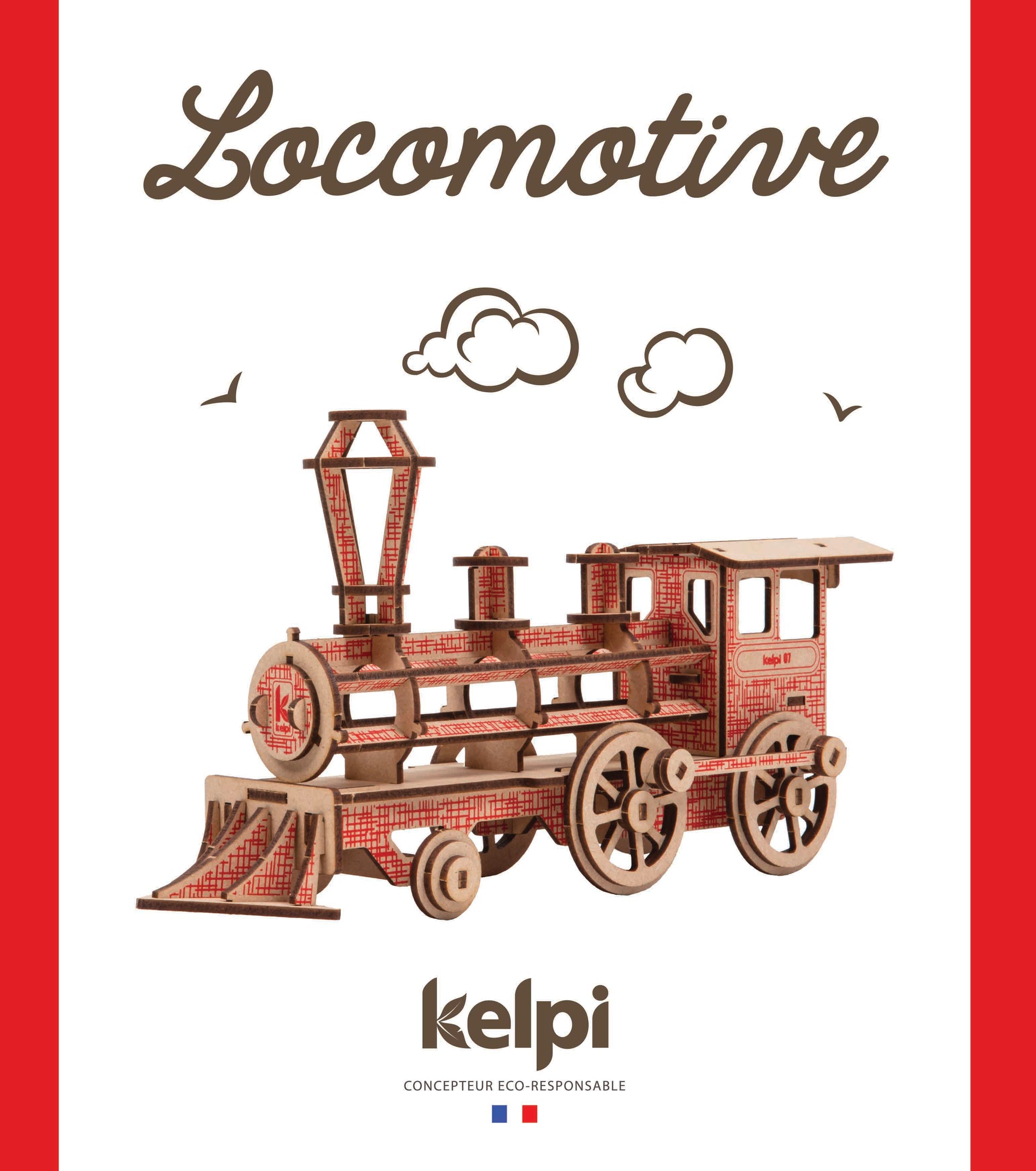 pack locomotive #rouge