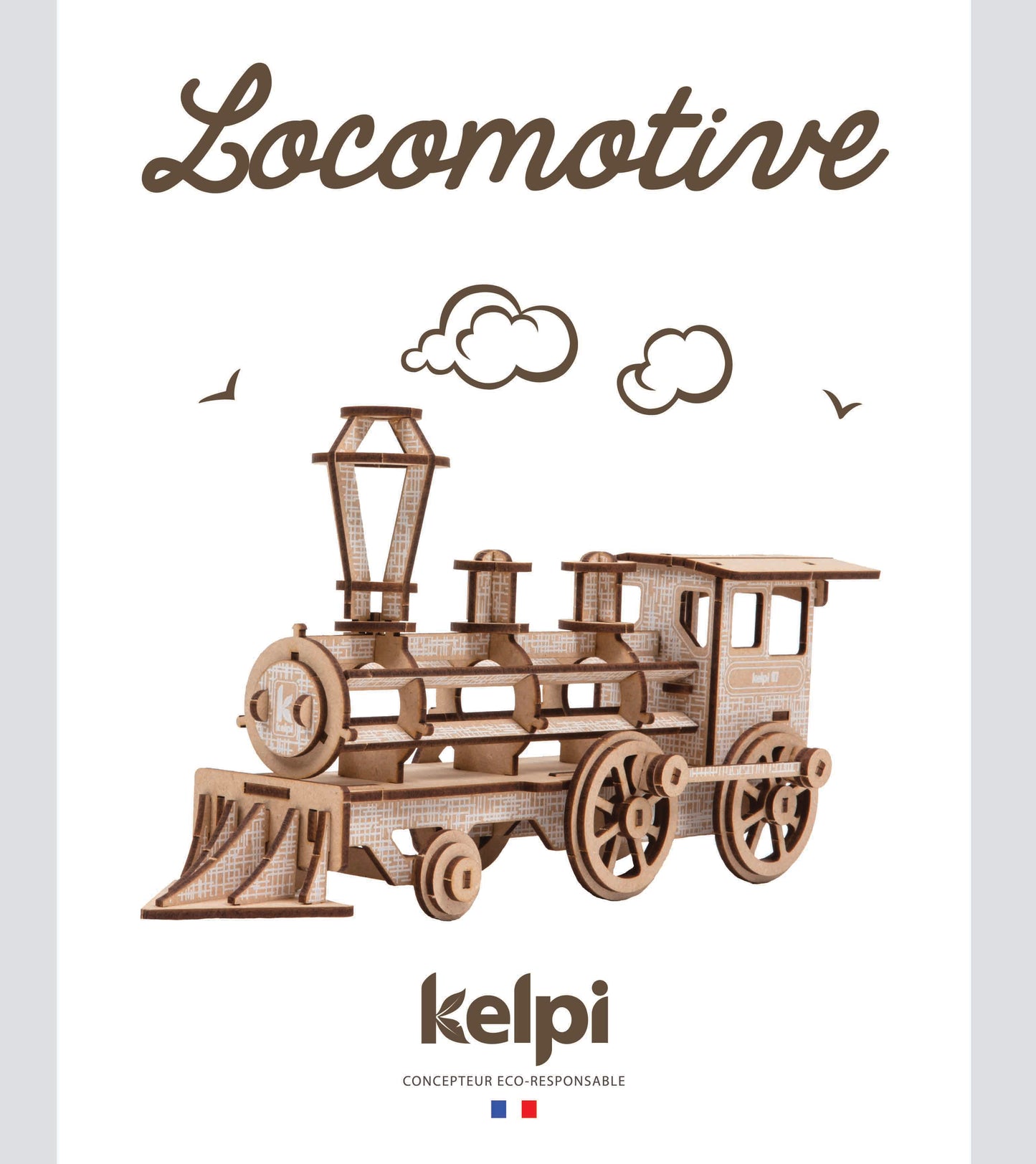 pack locomotive #blanc