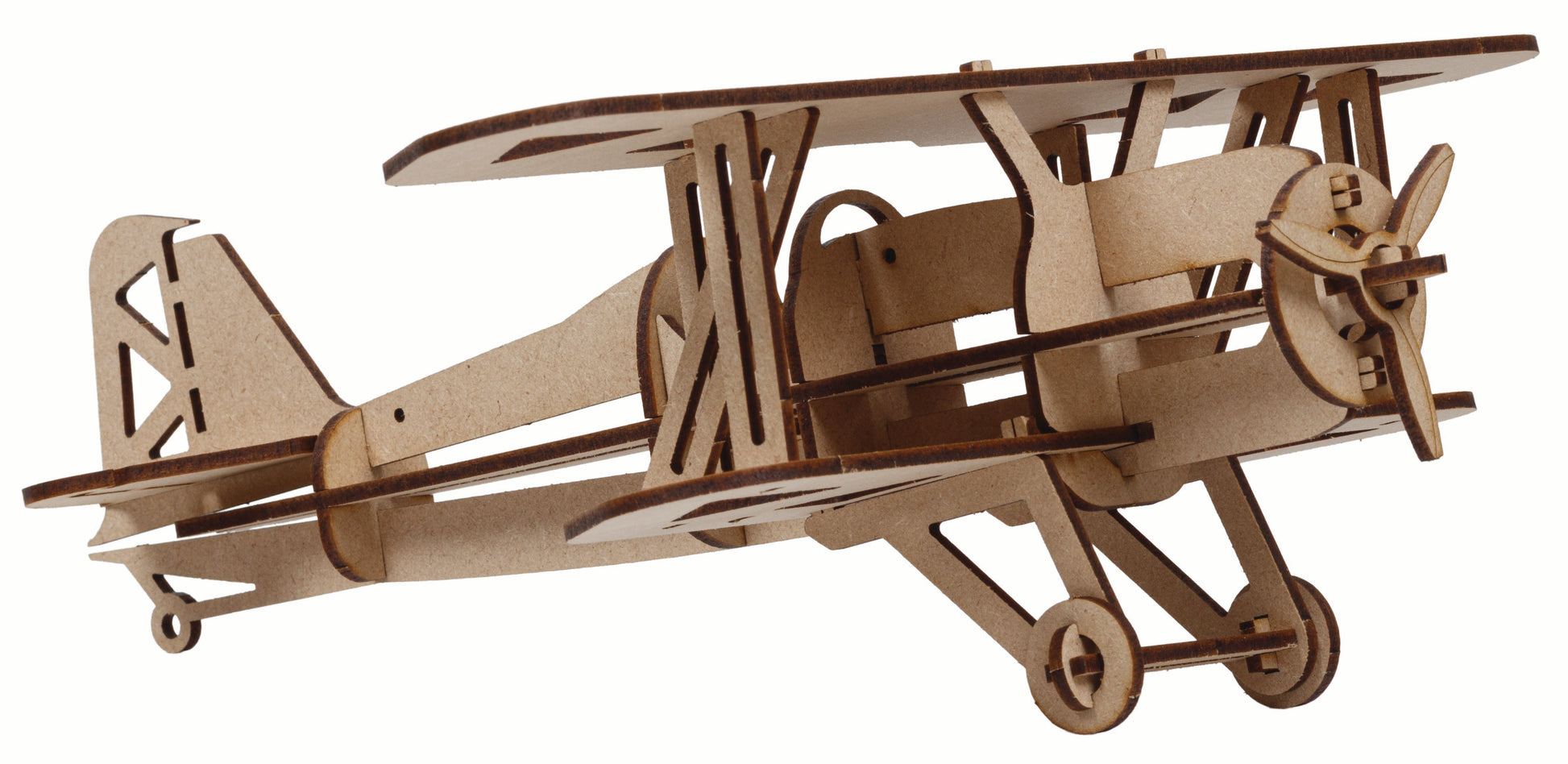 maquette biplan #bois